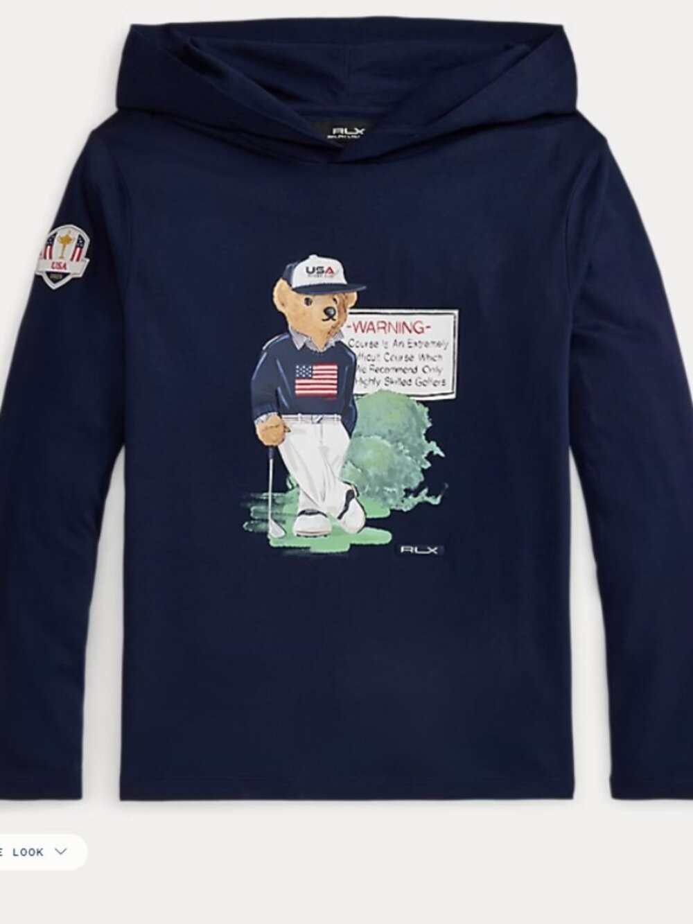 U.S. Ryder Cup Polo Bear Hooded Tee
